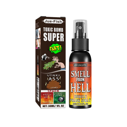 Funny Prank Spray Set, Stinky Smell Joke Spray for Parties, Gag Gift, April Fools Day Prank Toy