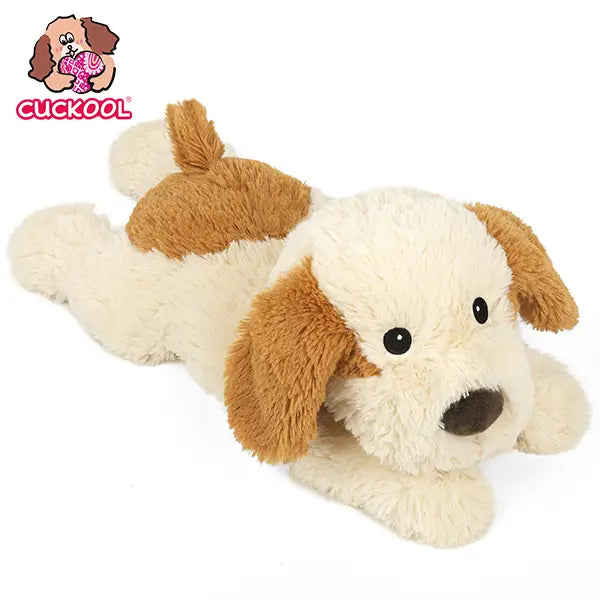 CUCKOOL Oh-So Soft Weighted Lavender-Scented Highland Cow Stuffed Animal - Latex-Free Microwavable Heat-Pad, Anxiety Relief, Whimsical GF Gift, Heatable Stitch Stuff Plush Toy