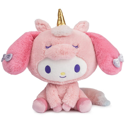 GUND Sanrio Hello Kitty 6" Plush Toy with Yellow Unicorn Outfit; Ages 1+