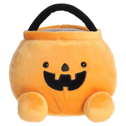 Palm Pals Adorable Pumpkin Family Soft Plush Collectable Stuffed Animal Halloween Fall Autumn Harvest Decoration Gifts
