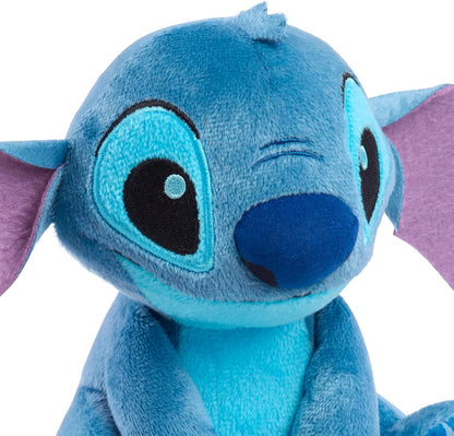Disney Stitch 7.5" Small Stitch Stuffed Animal - Floppy Ears, Soft & Huggable, Toy for Fans & Kids by Just Play