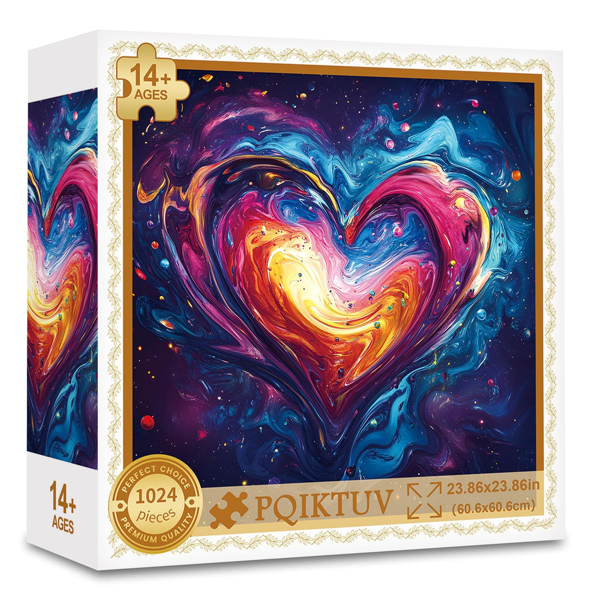 1024 Piece Puzzle for Adults, Four Seasons Window View