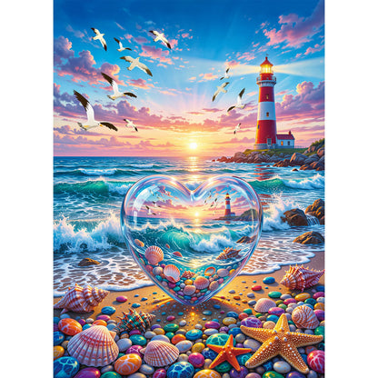 Puzzles for Adults 1000 Pieces, Romantic Street Scene Jigsaw Puzzle with 1:1 HD Poster, Perfect Interlocking No Dust, Stress Relief Ideal Gift for Family Games