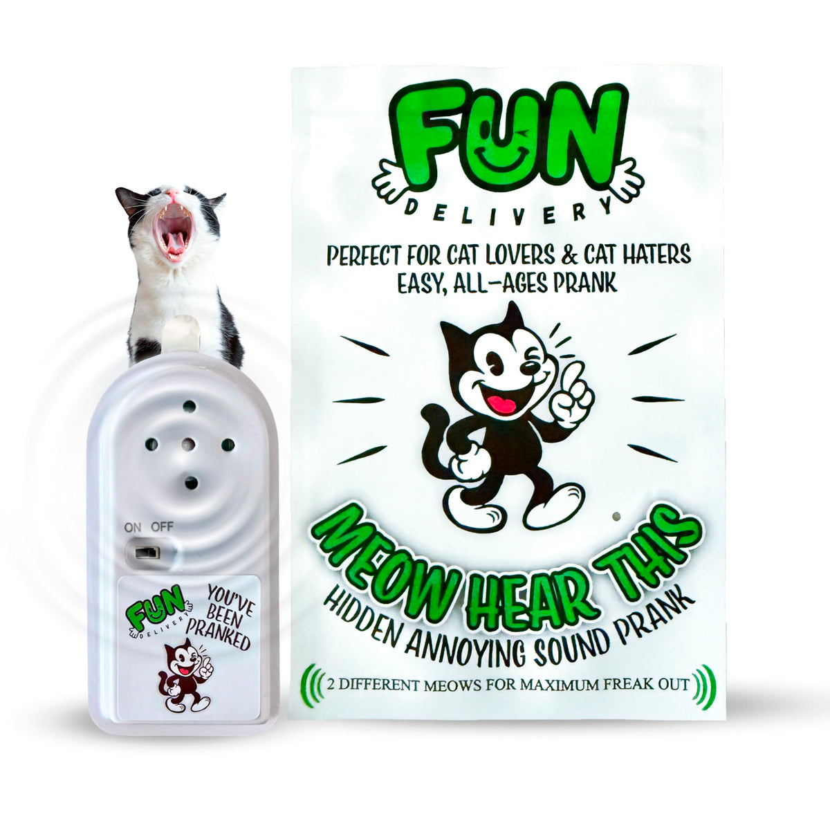 Frickin' Cricket Hidden Noise Maker Sound Device Prank, Funny Chirp Gag