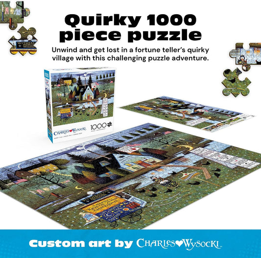 Buffalo Games - Charles Wysocki Know It All - 1000 Piece Puzzle for Adults