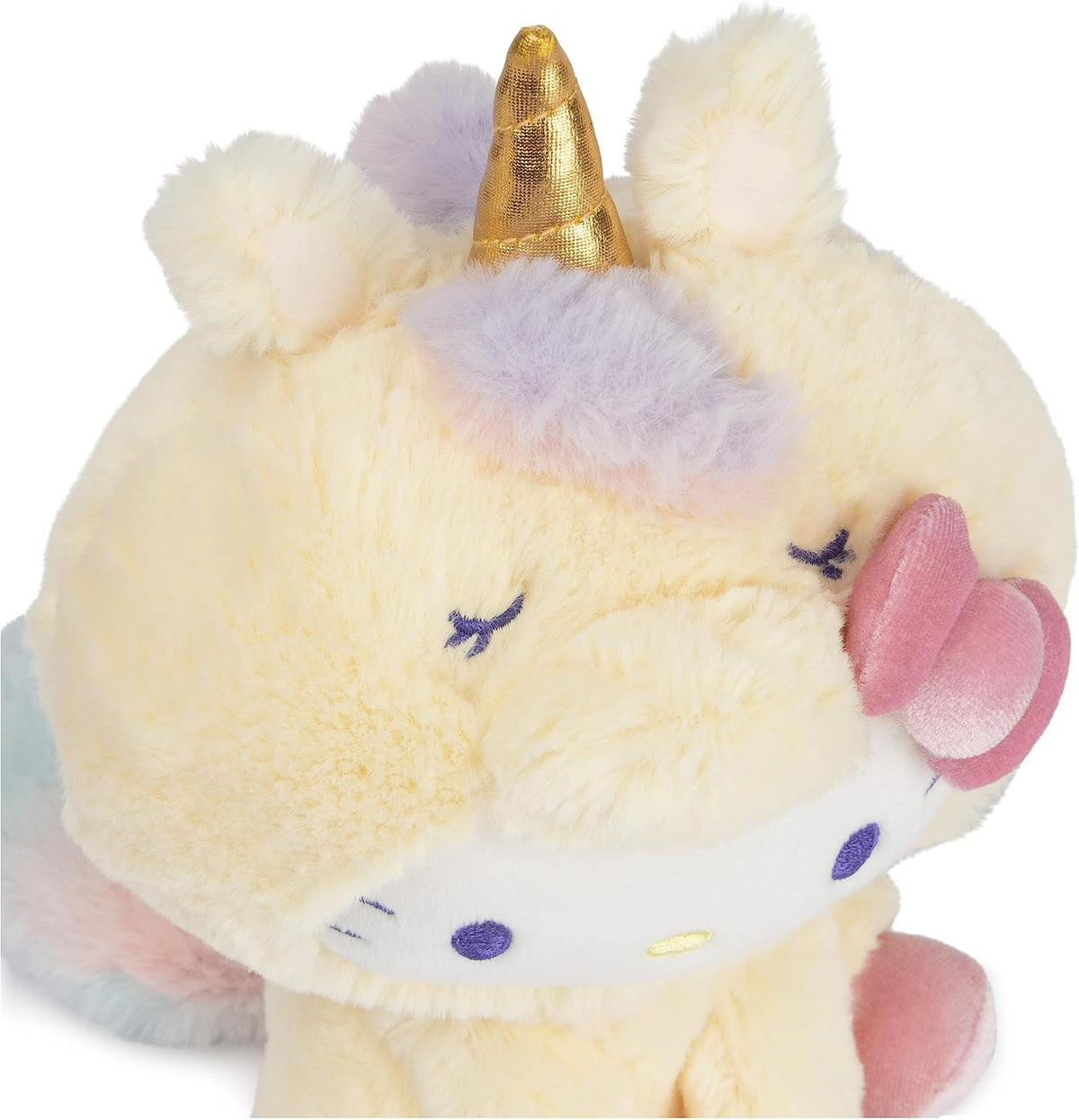 GUND Sanrio Hello Kitty 6" Plush Toy with Yellow Unicorn Outfit; Ages 1+