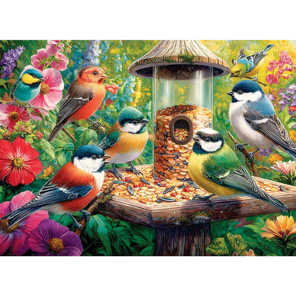 500 Piece Puzzles for Adults, Stained Glass Desert Landscape Jigsaw Puzzle