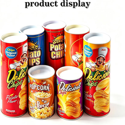 Cooplay Popup Snake in a Popcorn Can Prank, Halloween Fools Day Party Magic Trick Joke Gadget Fun Prank Gag Friend Christmas Toy