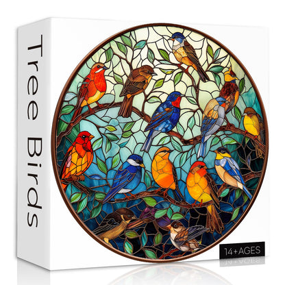 Yin Yang Owl Puzzle for Adults 1000 Pieces，Black and White Puzzles Owl Flowers, Impossible Difficult Hard Bird Jigsaw Puzzle, Animal Floral Art Challenge Puzzle Aesthetic