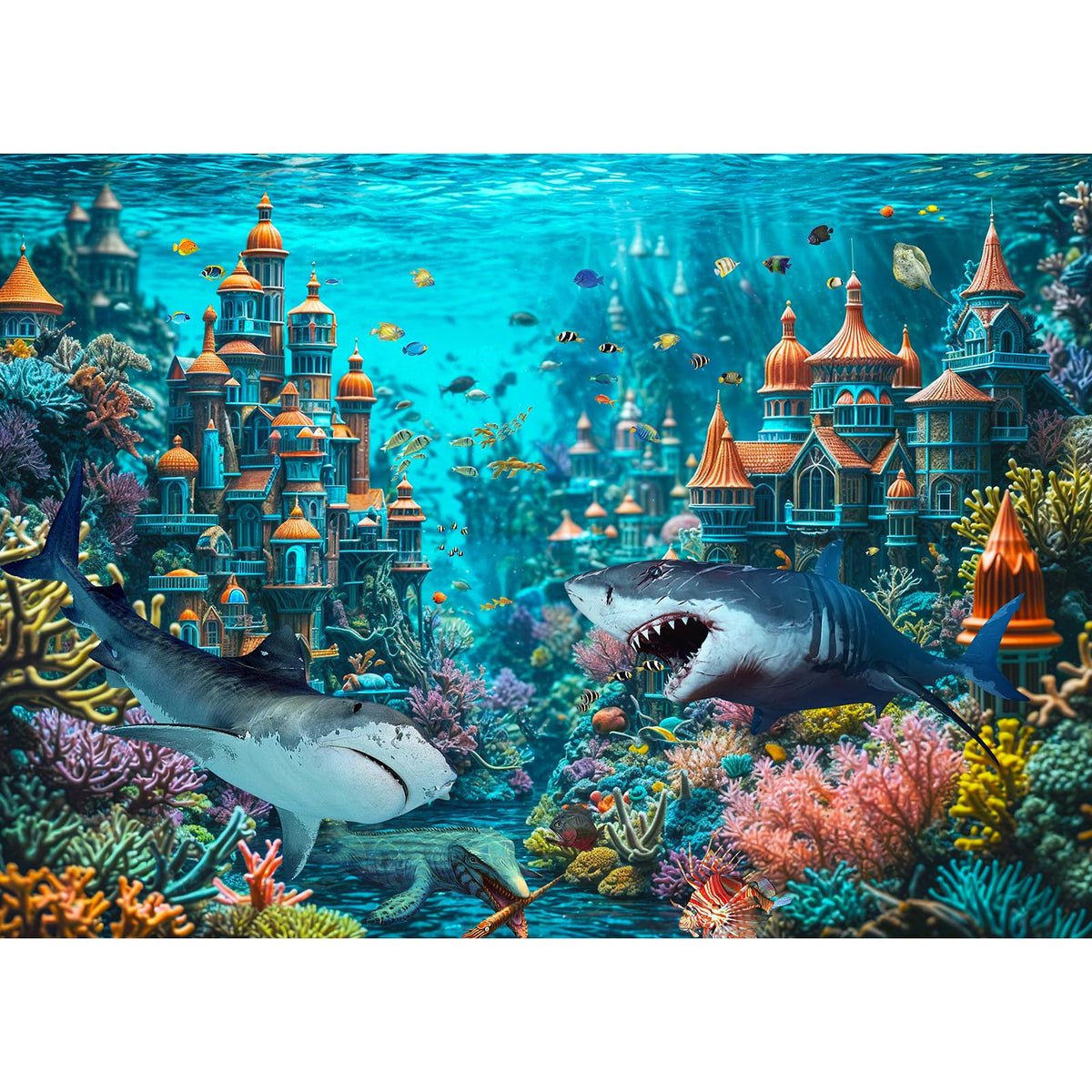 1000 Piece Puzzle for Adults, Flower House Jigsaw Puzzle, Family Puzzles Game, Interlock Perfectly No Dust, Home Decoration Puzzle, Gifts for Parents