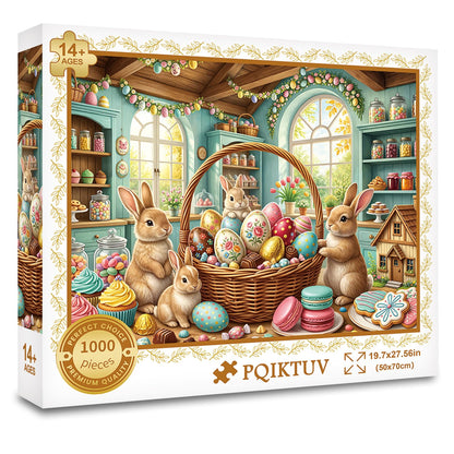 1024 Piece Puzzle for Adults, Four Seasons Window View