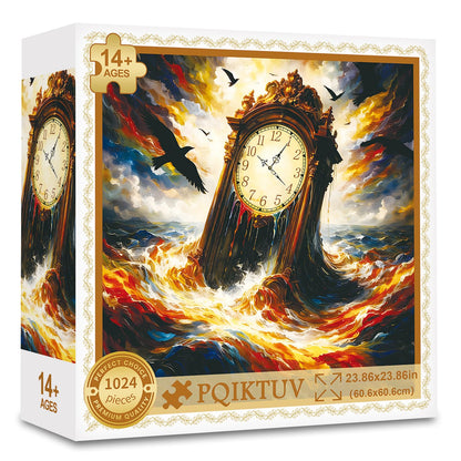 1024 Piece Puzzle for Adults, Four Seasons Window View