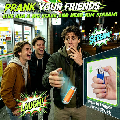 6-Piece Electric Shock Prank Toy Set Featuring Three Types of Electric Shocking Methods. It Makes Your Friends tremble Suddenly and can add Humor to Any Party.