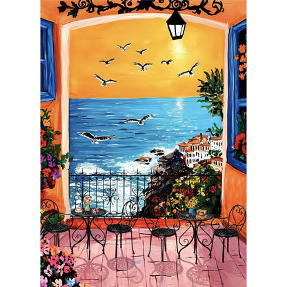 HUADADA Puzzles for Adults 1000 Pieces-Rabbit House Puzzles