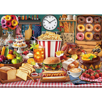 1000 Piece Puzzle for Adults, Flower House Jigsaw Puzzle, Family Puzzles Game, Interlock Perfectly No Dust, Home Decoration Puzzle, Gifts for Parents