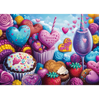 1000 Piece Puzzle for Adults, Flower House Jigsaw Puzzle, Family Puzzles Game, Interlock Perfectly No Dust, Home Decoration Puzzle, Gifts for Parents