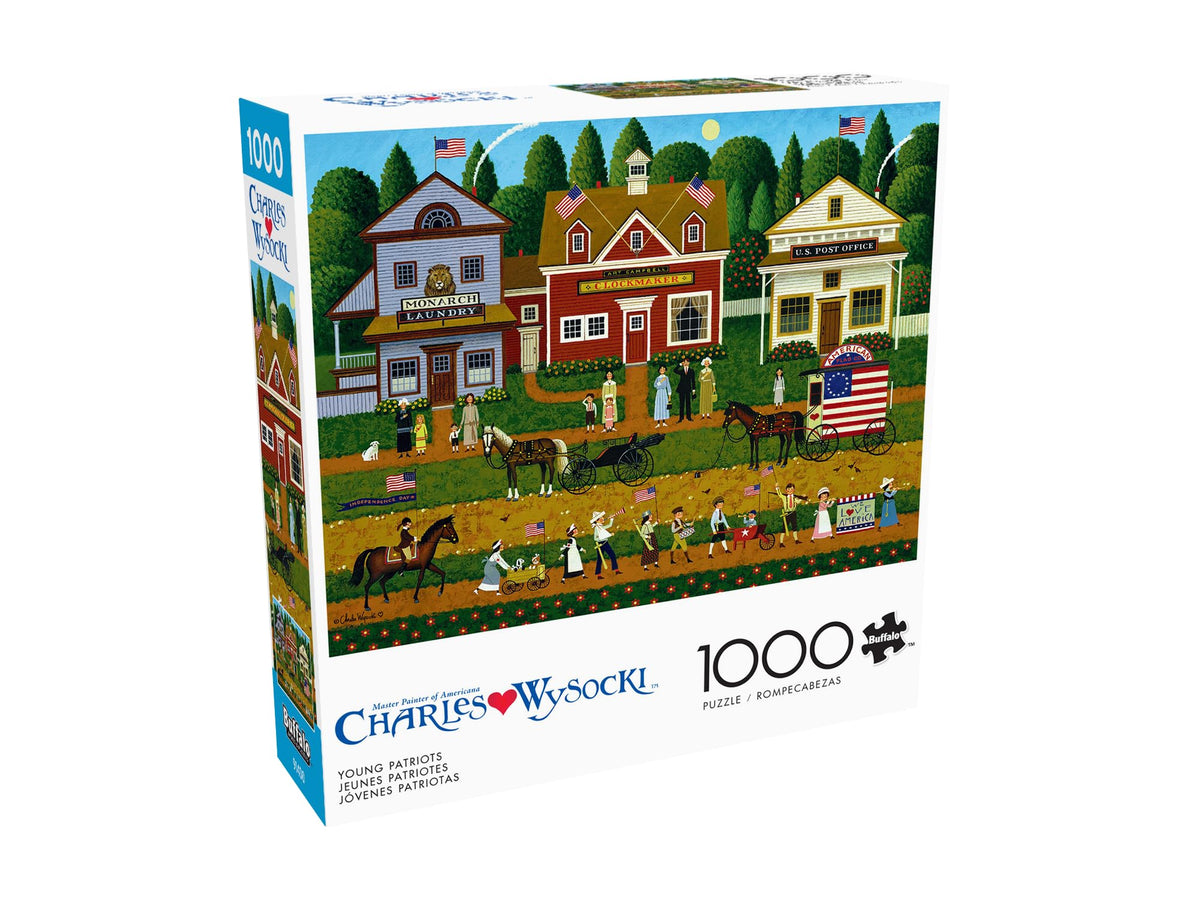 Buffalo Games - Charles Wysocki Know It All - 1000 Piece Puzzle for Adults