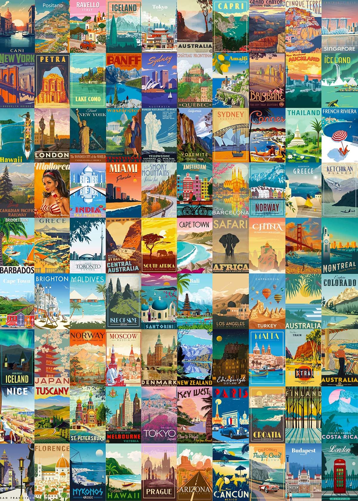 1000 Piece Puzzle for Adults, Scenic Eiffel Tower Jigsaw Puzzles