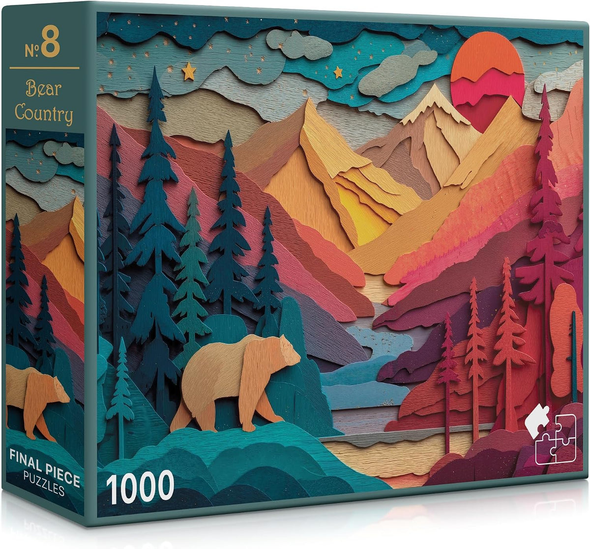Bear Country (#8) – 1000 Piece Jigsaw Puzzle for Adults - Final Piece