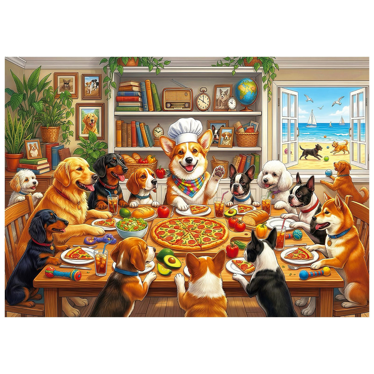 Beach House Puzzles for Adults 1000 Pieces