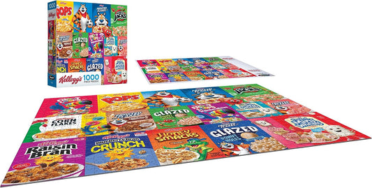 RoseArt - Kellogg's - Cereal Favorites Modern - 1000 Piece Jigsaw Puzzle