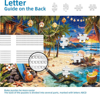 Beach House Puzzles for Adults 1000 Pieces