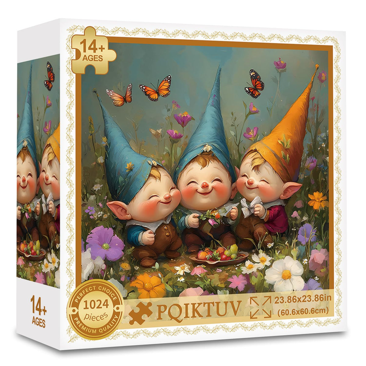 1024 Piece Puzzle for Adults, Four Seasons Window View