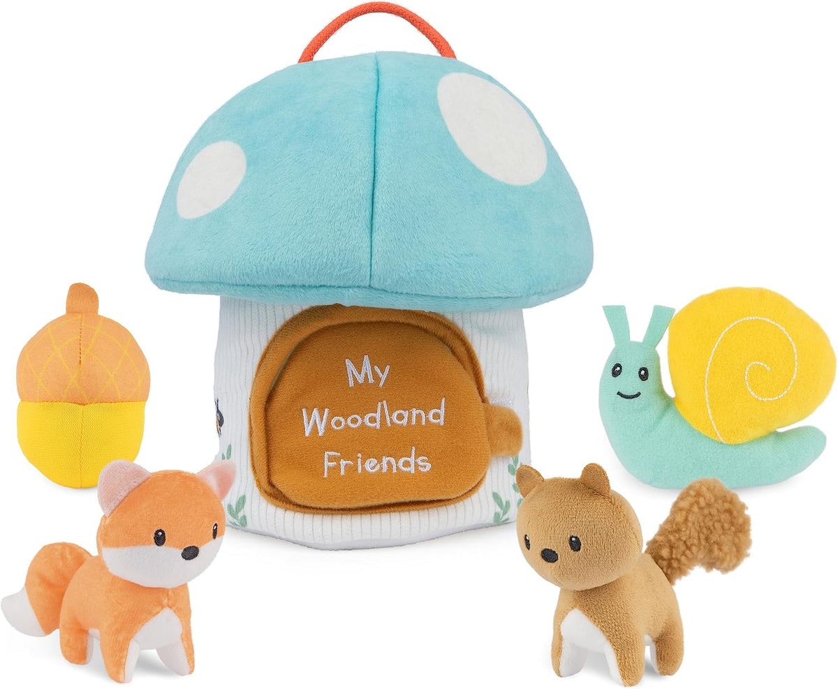 GUND Baby My First Purse 5-Piece Sensory Plush Toy Playset for Babies