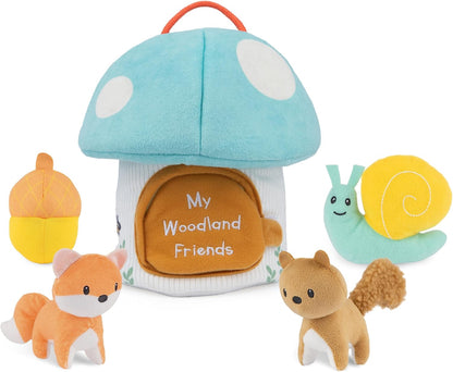 GUND Baby My First Purse 5-Piece Sensory Plush Toy Playset for Babies