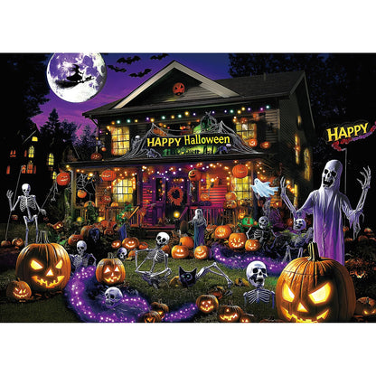 MINIWAN Halloween 1000 Piece Jigsaw Puzzle for Adults, 27.5" x 19.7"