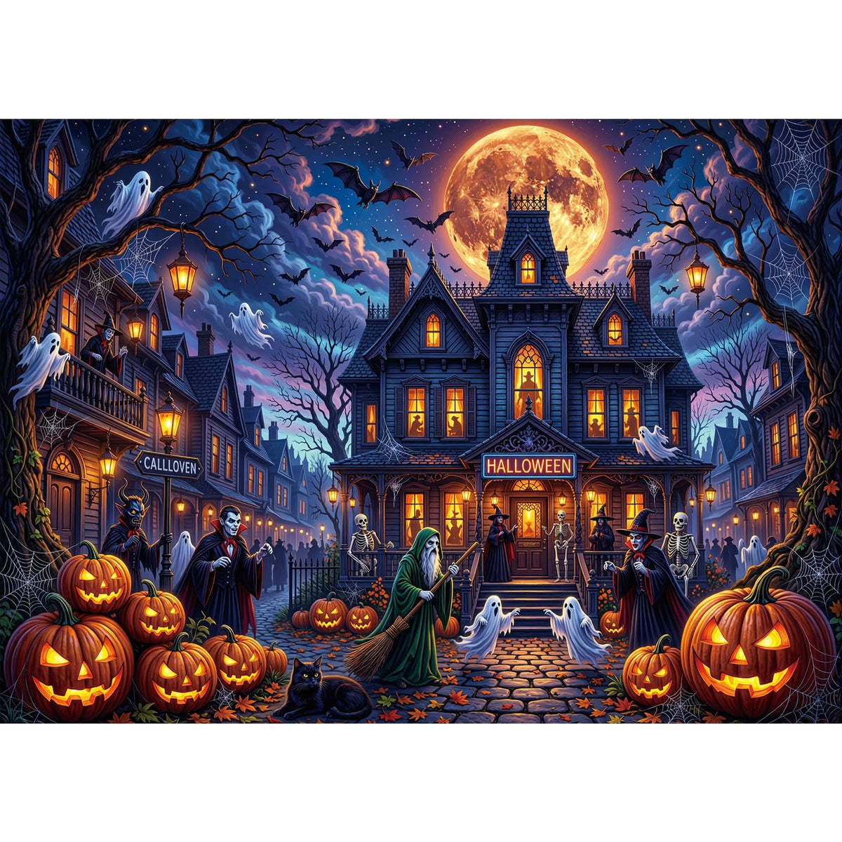 1000 Piece Puzzle for Adults, Flower House Jigsaw Puzzle, Family Puzzles Game, Interlock Perfectly No Dust, Home Decoration Puzzle, Gifts for Parents