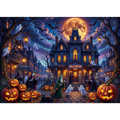 1000 Piece Puzzle for Adults, Flower House Jigsaw Puzzle, Family Puzzles Game, Interlock Perfectly No Dust, Home Decoration Puzzle, Gifts for Parents