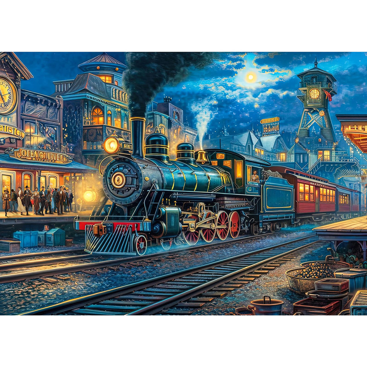 1000 Piece Puzzle for Adults, Flower House Jigsaw Puzzle, Family Puzzles Game, Interlock Perfectly No Dust, Home Decoration Puzzle, Gifts for Parents