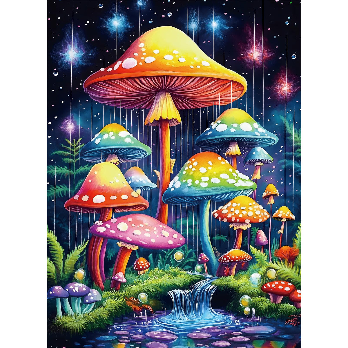 Puzzles for Adults 500 Pieces, Chicken Jigsaw Puzzles - Beach Chicken Coop, Impossible Beach Puzzles for Seniors Family, 20.47x14.96 inches, 1:1 Poster, Letter on the Back