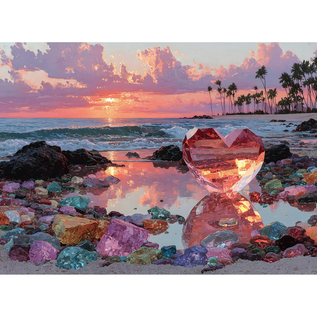 Jigsaw Puzzle for Adults 500 Pieces – 500 Piece Puzzle with Scenic Cabin, Interlocking Adult Puzzles, Letter Clues, Home Decor Gift | 20.5 x 15 in