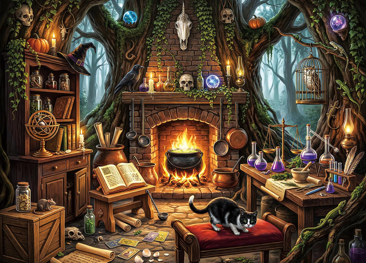 1024 Piece Puzzle for Adults, Four Seasons Window View