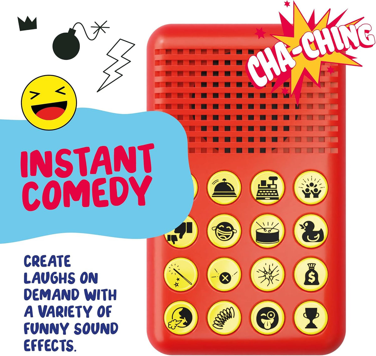 KNUCKLHEAD Sound Effects Machine - Gifts for Boys - 16 Hilarious Sounds