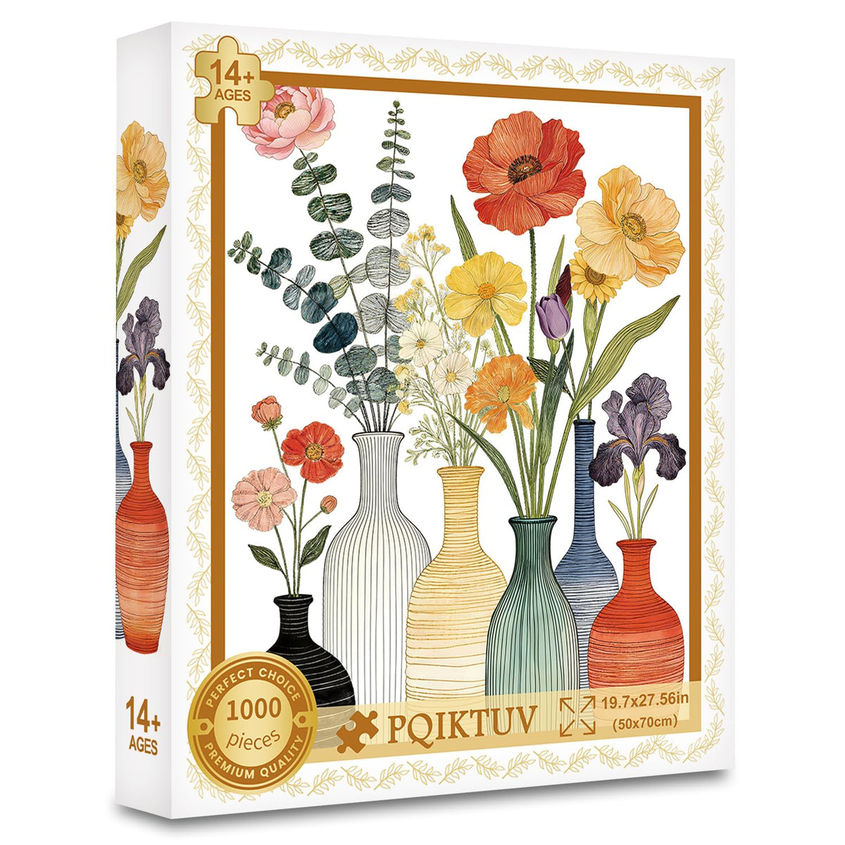 1024 Piece Puzzle for Adults, Four Seasons Window View
