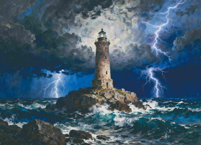 Riverside Terrace 1000 Piece Jigsaw Puzzle for Adults