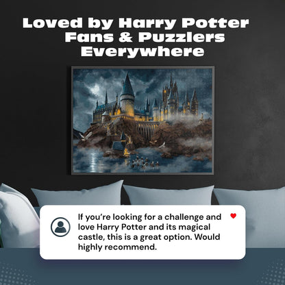 Ceaco - Thomas Kinkade Harry Potter - Hagwart's Castle - 1500 Piece Puzzle