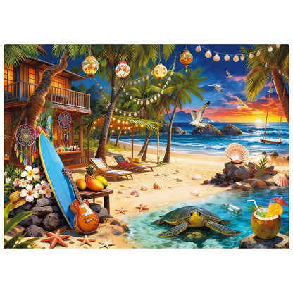 Beach House Puzzles for Adults 1000 Pieces