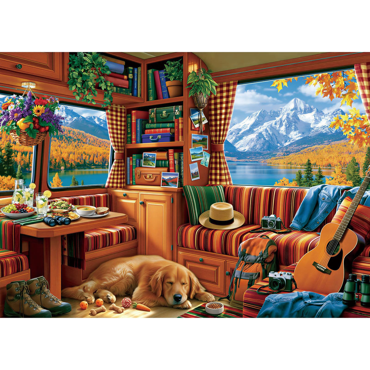 HUADADA Puzzles for Adults 1000 Pieces-Rabbit House Puzzles