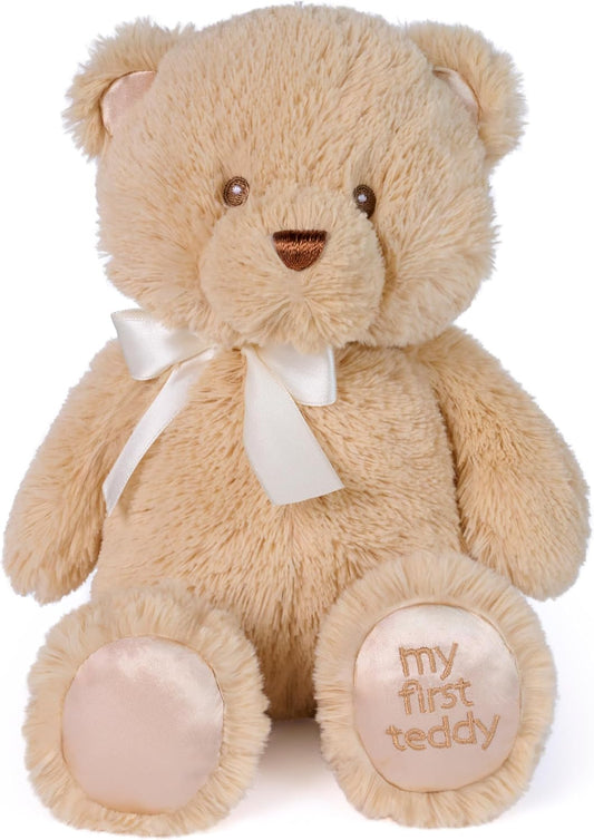 GUND My First Teddy Bear 10-Inch Tan Stuffed Animal for Ages 0+