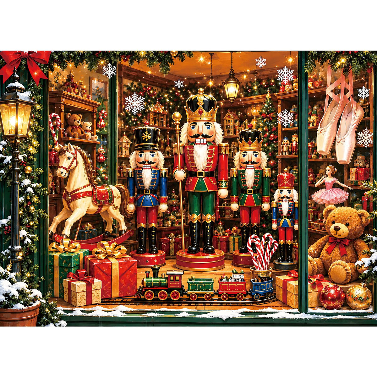 Jigsaw Puzzle for Adults 500 Pieces – 500 Piece Puzzle with Scenic Cabin, Interlocking Adult Puzzles, Letter Clues, Home Decor Gift | 20.5 x 15 in