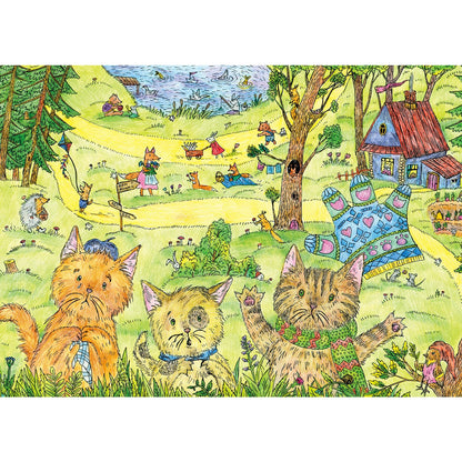 1000 Piece Puzzle for Adults, Flower House Jigsaw Puzzle, Family Puzzles Game, Interlock Perfectly No Dust, Home Decoration Puzzle, Gifts for Parents