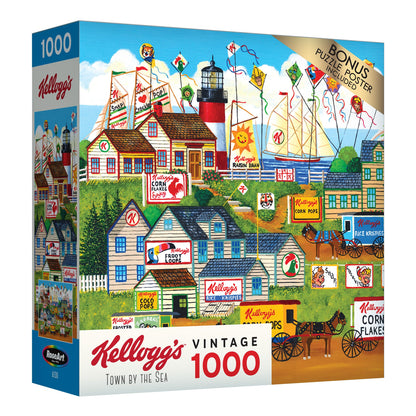 RoseArt - Kellogg's - Cereal Favorites Modern - 1000 Piece Jigsaw Puzzle