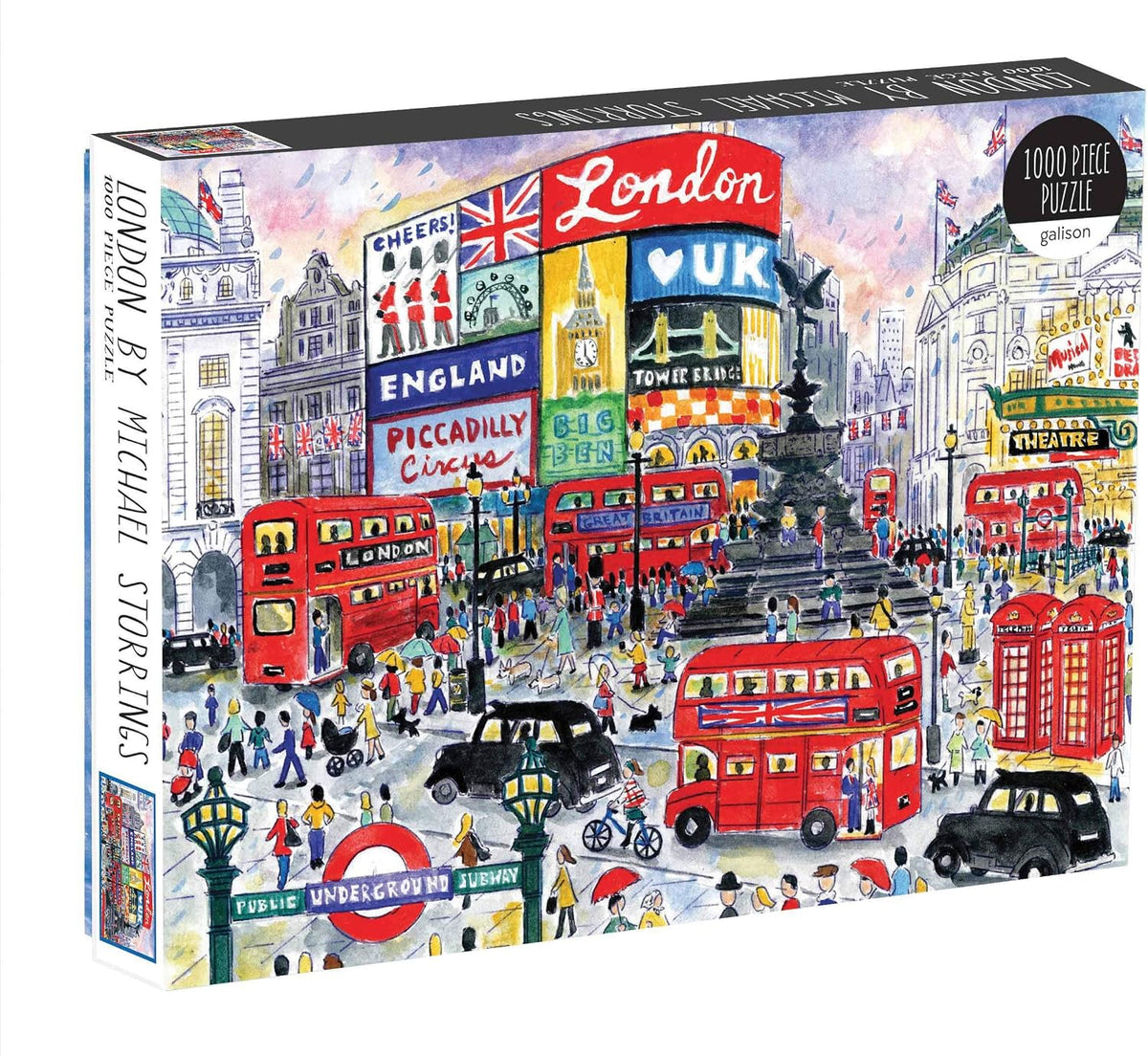 Galison - Coast of Italy 1000 Piece Jigsaw Puzzle for Adults