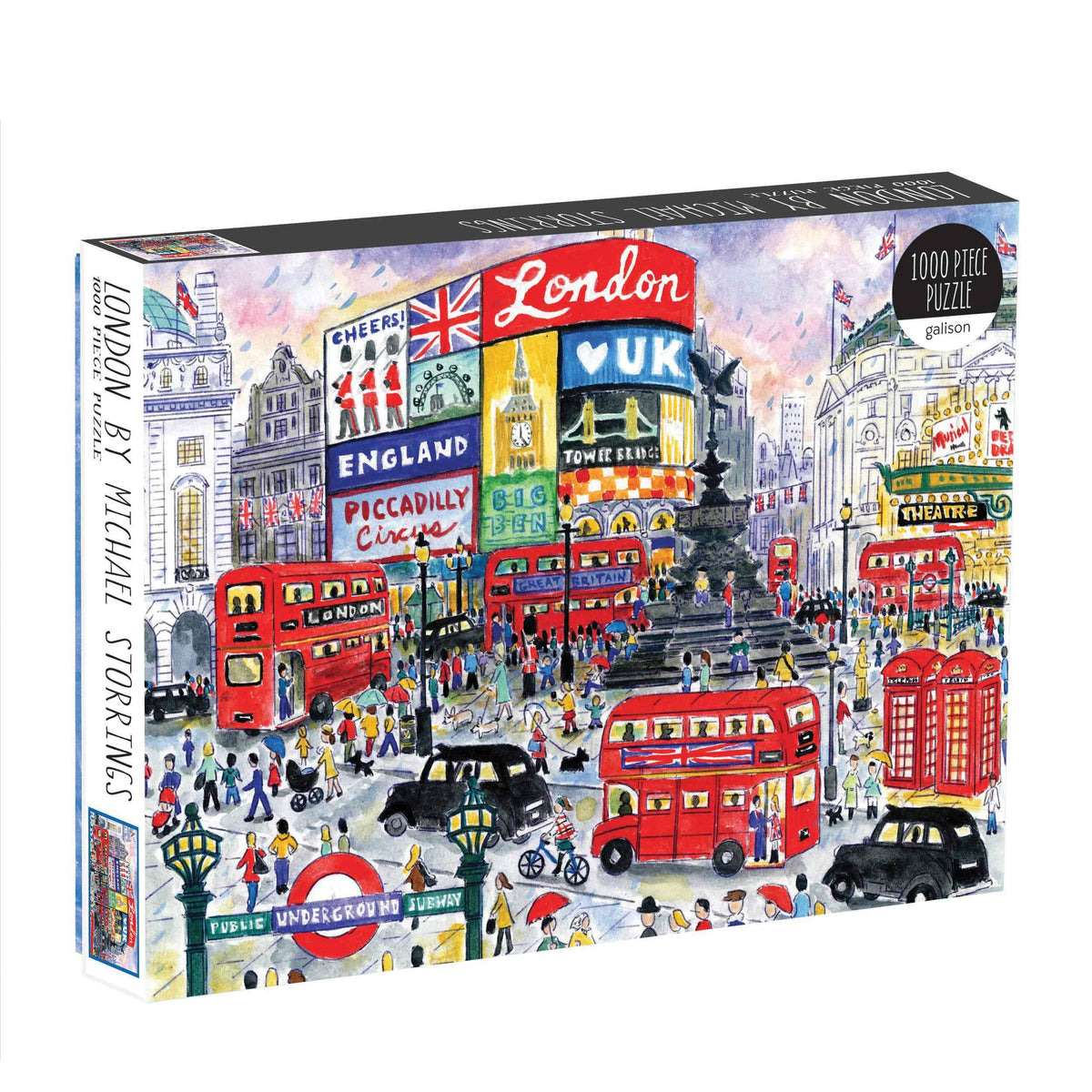 Galison - Coast of Italy 1000 Piece Jigsaw Puzzle for Adults
