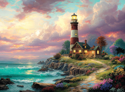 Adult Jigsaw Puzzle 1000 Piece Mountain Cabin