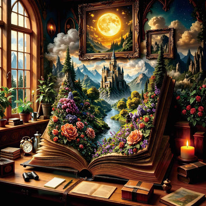 Riverside Terrace 1000 Piece Jigsaw Puzzle for Adults